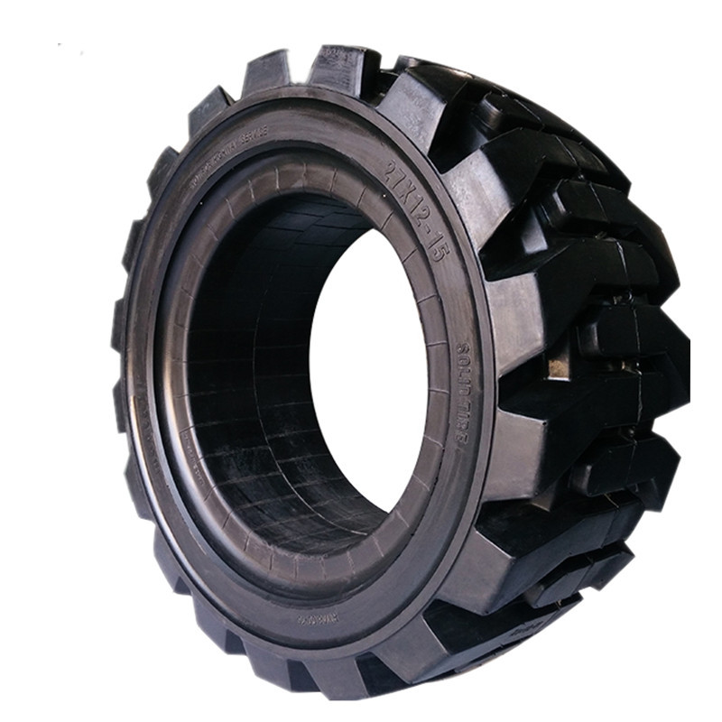 Hot Sale Topower High Factory Direct Sale Solid Tires 27x12-15 Solid Rubber Skid Steer Loader Tyre AWP Wheel OEM Supplier