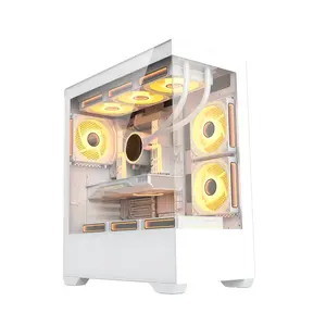 JNP 2024 новая модель Ventana боковой комплект rgb fan gaming case pc tower case
