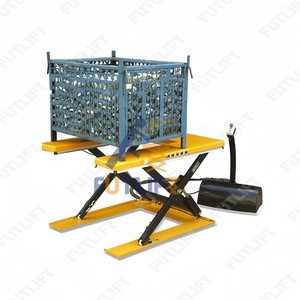 Plataforma Elevadora Tipo Tijera Eléctrica para Taller, Equipo de Elevación con Capacidad de 600kg/1000kg/1500kg, Plataforma de 1450x950mm/1450x1110mm - Product Image 5
