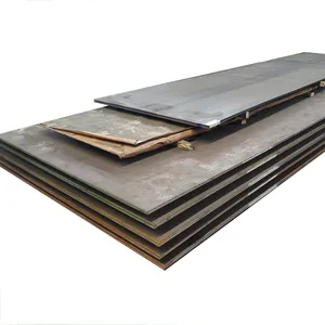 Heißgewalzte verschleißfeste Stahlplatte 400 450 500 550 Bislegierung verschleißfester Stahl 8 mm beschichtete Gebäudestruktur Proben kostenlos