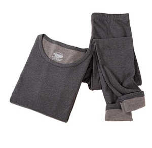 Set biancheria intima termica da <span class=keywords><strong>donna</strong></span> pantaloni invernali a doppia faccia spazzolata manica lunga-commercio all'ingrosso - Product Image 4