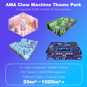 Claw <b>Machine</b> Large Crane <b>Game</b> Equipment With Coin Operated System Card Payment Interactive <b>Arcade</b> Entertainment - Product Image 5