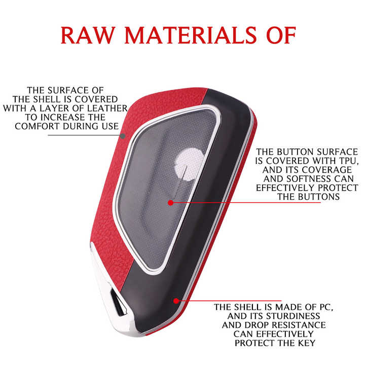 Best key case for VOLKSWAGEN golf 8 car Key shells PU leather VW