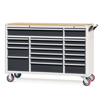 Rockben Armoire à outils professionnelle de nouvelle conception personnalisée avec tiroir Boîte à outils Chariot Armoire mobile à roulettes