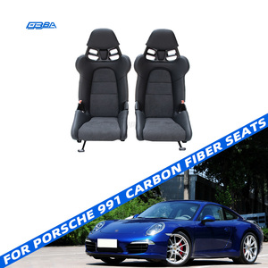 Sièges de course automobiles en Alcantara et fibre de carbone OEM tendance pour Porsche 911 991 - Product Image 1