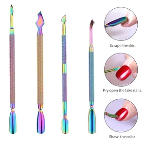 Chuyên nghiệp làm móng tay thiết lập với Nail Clipper, móng tay tập tin, lớp biểu bì kéo-12 pcs Kit - Product Image 3