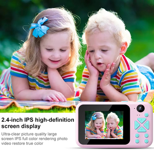 Trẻ Em Máy Ảnh Kỹ Thuật Số HD 1080P 2.4 Inch Màn Hình Trẻ Em Máy Ảnh Đồ Chơi Cho Bé Trai Cô Gái Điện Thoại Đồ Chơi Âm Nhạc Máy Nghe Nhạc Giáng Sinh Món Quà Sinh Nhật - Product Image 4