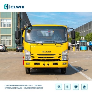 Vente chaude usine : Camion de dépannage à plateau Isuzu KV100, plateforme de 5,3 m, 4x2, véhicule de sauvetage routier et de <span class=keywords><strong>remorquage</strong></span> - Product Image 2