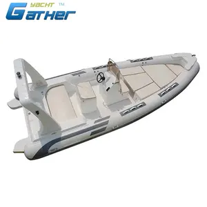 Gather iate 24ft 7.3m barco de mergulho inflável rib730