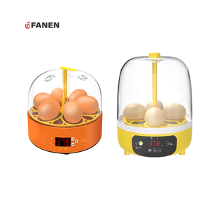 Fanen 6 Eieren Mini Ei Incubators Volautomatische Ei Broedmachine