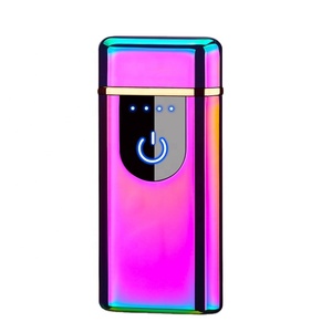 Jiaxinホット販売防風タッチスクリーン電子シガレットライターUSB充電式コイルライターコイルシガレットライター - Product Image 5