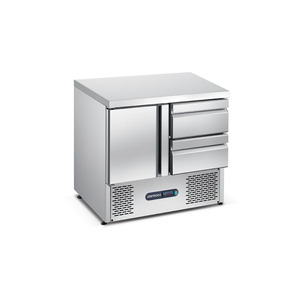 Refrigerador tipo cajón bajo mostrador de acero inoxidable y congelador AWR18-D - Product Image 1