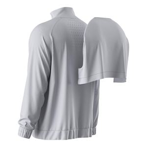 Survêtement en nylon à séchage rapide avec dos et coudes perforés au laser, coupe-vent léger et respirant pour la course à pied et le cyclisme en extérieur - Product Image 3