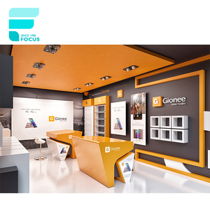 Mobile Shop Cellphone Cabinet Phone Decoration Wall Display Electronic Shop Design