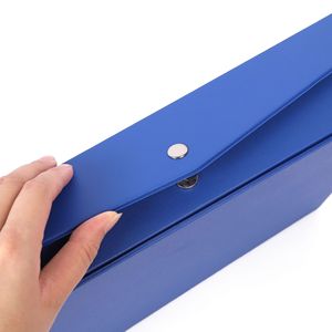 Caja de archivo de máquina <span class=keywords><strong>A4</strong></span> de PVC de alta frecuencia personalizada Oonan Almacenamiento de carpetas de papel portátil con alta visibilidad y durabilidad - Product Image 2