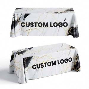 Custom Trade Show Kids Party <b>Table</b> Cloth <b>Table</b> Cover Logo Party Rental <b>Table</b> Cloths - Product Image 3