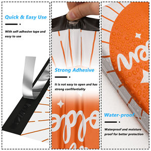 100 Stück individuell bedruckte Poly-Versandtaschen, niedrige Mindestbestellmenge, schneller Versand für kleine E-Commerce-Verkäufer und Versandunternehmen - Product Image 3