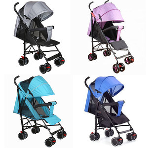 JXB Luxury <strong>Buggy</strong> One Hand Folding New Arrival Baby Carriage Designer Kids Lightweight 4-Wheel <strong>Foldable</strong> Stroller 20KG Load - Product Image 2