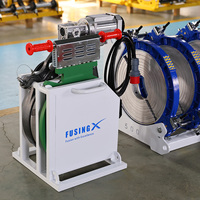 Machine de soudage par fusion bout à bout pour tuyaux en plastique hydraulique FX, pour connexion de tuyaux HDPE de 500 mm