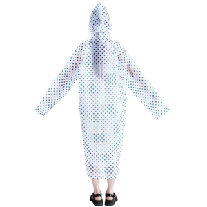 <span class=keywords><strong>Chubasquero</strong></span> impermeable de EVA para <span class=keywords><strong>mujer</strong></span>, capa de senderismo, <span class=keywords><strong>lunares</strong></span>, desechable, para adultos, para una sola persona, ropa impermeable, para acampar, excursiones, reutilizable, para niños y niñas - Product Image 4