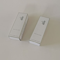Boîte d'emballage personnalisée pour crème solaire, boîte pliante pour flacon de lotion, boîte en papier spécial, emballage en papier pour sérum de soin de la peau