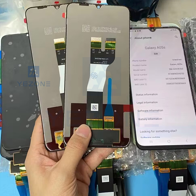 Mobile Phone Lcd for Samsung Competitive Price LCD A10 A02 A12 A26 A36 A56 Cell Phone Screen Supplier Mobile Screen Wholesale