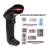 JR Lector de Escaneo de Código de Barras 1D QR de Largo Alcance de Marca de Fábrica, Interfaz USB Bluetooth, Colector de Precios Inalámbrico, CIS St, 2017