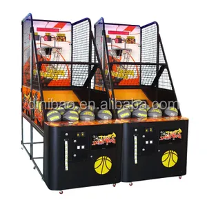 Hot Sale Coin Operated Arcade Basketball Shooting Machine Ticket Lottery Normal Basketball Game Machine