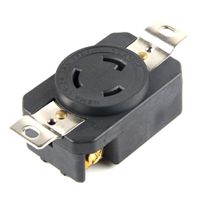 שחור אמריקאי 20a 125v נחושת חיווט נימה L5-20P L5-20R טוויסט נעילה שקע מחבר תעשייתי עם נעילה תכונה - Product Image 5