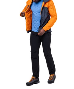 Veste Softshell décontractée pour homme, coupe-vent, chaude, à capuche, tissée, pour la randonnée et la course à pied en automne, avec service OEM - Product Image 3