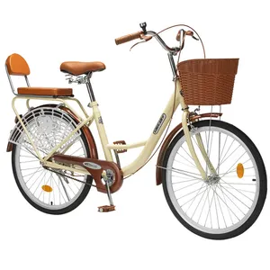 20 24 26英寸路城市自行车/高碳钢时尚自行车黑色黄绿色/高品质自行车年轻人