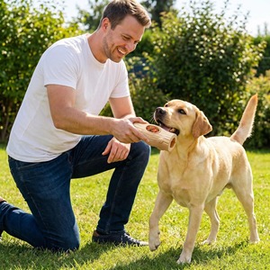 Juguetes interactivos personalizados para perros, con forma de tronco, comedero de plástico con bandeja para comida, para uso en interiores, estilo novedoso, tamaño mediano. - Product Image 6