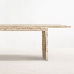 Ensemble de salle à manger d'extérieur moderne avec structure en aluminium durable et tables en teck, chaise de salle à manger en rotin pour jardin, hôtel ou terrasse - Product Image 3