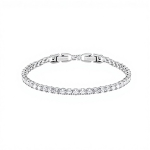 <span class=keywords><strong>Pulsera</strong></span> <span class=keywords><strong>de</strong></span> Cristal <span class=keywords><strong>de</strong></span> Moda con Elementos <span class=keywords><strong>de</strong></span> Piedra Natural Curativa, <span class=keywords><strong>Pulsera</strong></span> <span class=keywords><strong>de</strong></span> Tenis Plateada <span class=keywords><strong>de</strong></span> Cristal <span class=keywords><strong>de</strong></span> 19.5cm para Mujer, Embalaje <span class=keywords><strong>de</strong></span> Regalo - Product Image 5
