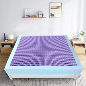Queen King Size Mattress Topper New TPE Material Cooling Memory Inflatable Body-Specific Fabric Foam Mattress Topper <b>Beds</b> - Product Image 6