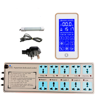 Prise de contrôle intelligente pour aquarium, télécommande, minuterie pour aquarium, thermostat, multiprise, régulateur de température
