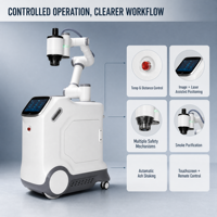 Robot de Moxibustion ZCH avec positionnement assisté par image et laser et rétraction automatique du bras pour usage professionnel en salon et spa