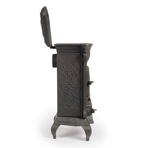 Poêle à <span class=keywords><strong>bois</strong></span> en fonte de 5 kW, compatible <span class=keywords><strong>cuisson</strong></span>. Poêles Eco Design. - Product Image 2