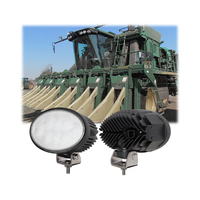 Lampe de travail LED ovale de 6,5 pouces avec support pour John Deere AH212523 RE18121 Lampe de travail LED pour tracteur