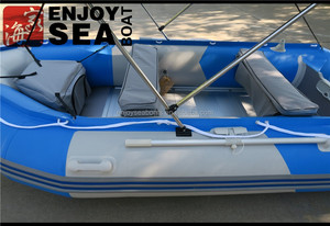 Bateau de sport <span class=keywords><strong>gonflable</strong></span> à vitesse rapide de 380cm avec pagaie de 170cm à l'extérieur du bateau à rames à <span class=keywords><strong>moteur</strong></span> - Product Image 5