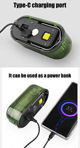 Water-Proof 6.5M Outdoor Tent Lantern Battery Powered Rechargeable LED <b>String</b> Lamp for Camping and Party <b>Lighting</b> IP44 Standard - Product Image 2