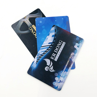 Carte NFC 13,56 MHz pour entreprises, cartes de visite TikTok et Google Review, cartes RFID sociales à tapoter pour entreprises