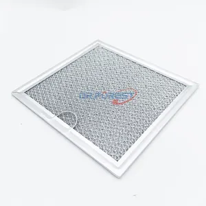 Range Hood Parts Replacement- Aluminum Mesh Screen Hood Vent Filter For Range Hood - Filters Grease From Entering Kitchen