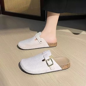 Sabot Morbidi da Donna Casual Nuovo Design Estate 2025 <span class=keywords><strong>Ciabatte</strong></span> Personalizzate Primavera Autunno con Suola Spessa in Sughero e Fibbia Stile Garden - Product Image 5
