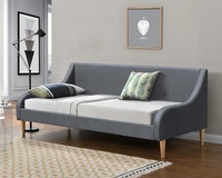 Muebles de interior de alta calidad, diseño moderno, sofá de 3 plazas, cama de lino, cama de día para adultos
