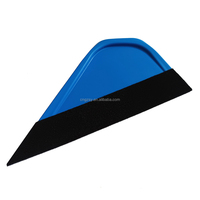 Outils personnalisés de film de teinte de fenêtre de changement de couleur de voiture Raclette à enveloppe souple avec feutre