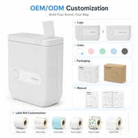 Printer Label Termal Mini Portabel D110 15mm, Stiker Label Harga, Printer Bluetooth Saku, Bersertifikasi FCC, Stok Warna, untuk Rumah dan Kantor