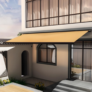 Dù để che nắng đầy đủ Cassette ngoài trời nhà kính mái hiên có thể thu vào tán gấp mái hiên ngoài trời cơ giới - Product Image 4