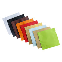 Droge Bloemen Mini Zakjes Staande Zakjes Gravure Drukwerk Op Maat Hitte Verzegeling AL+Kraft Papier Recycleerbaar Thee Zakje