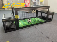 Machine de jeu de football de table d'arcade populaire ACS Double PK pour enfants et adultes, construction métallique, en anglais, 2 joueurs, 1 an